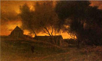 George Inness : The Gloaming